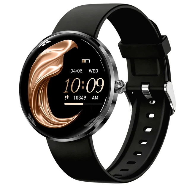 Смарт-часы Smart Luna Rubber Black 46 мм металл каучук черный - Фото 1 Смарт-часы Smart Luna Rubber Black 46 мм металл каучук черный - изображение 1