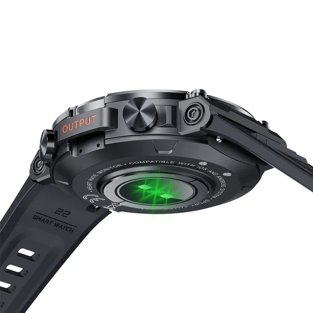 Умные часы Smart Storm Black 60 г поликарбонат черный сенсорный дисплей 3 атм - изображение 9