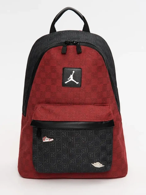Рюкзак Jordan Jam Monogram красно-черного цвета. - Фото 3 Рюкзак Jordan Jam Monogram красно-черного цвета. - изображение 3