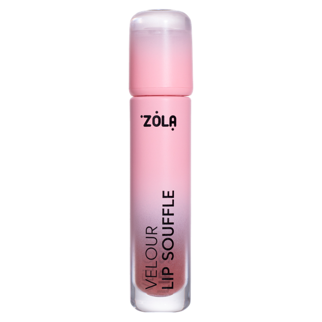 Оксамитова матова помада ZOLA Velour Lip Souffle - 05 Cozy Pink (4.2 ml) - Фото 2 Оксамитова матова помада ZOLA Velour Lip Souffle - 05 Cozy Pink (4.2 ml) - зображення 2