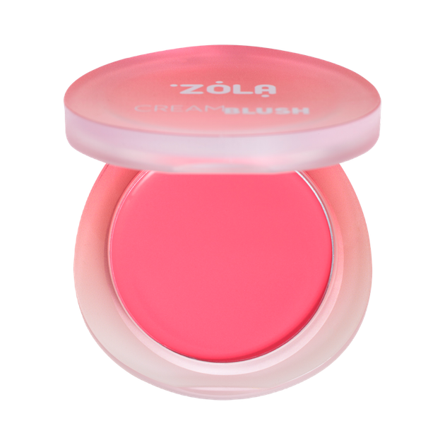 Кремовые румяна ZOLA Cream Blush - Barbie Rose (2.4 g) - Фото 1 Кремовые румяна ZOLA Cream Blush - Barbie Rose (2.4 g) - изображение 1