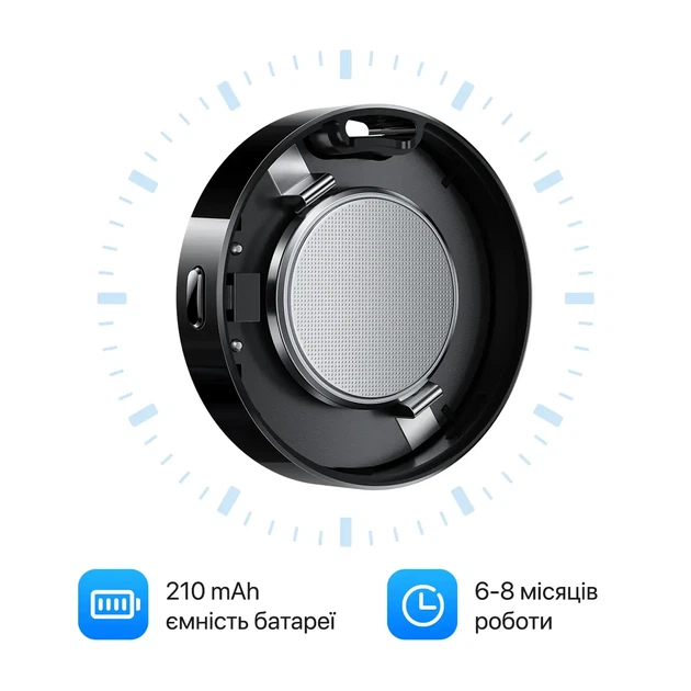 Смарт трекер побутовий HOCO E96A Premium Black – пошуковий брелок для Android - зображення 3