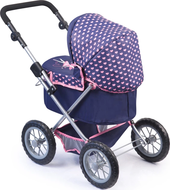 Wózek Bayer Design głęboki dla lalki Trendy Granatowo-Fioletowy (4003336130522) - obraz 5