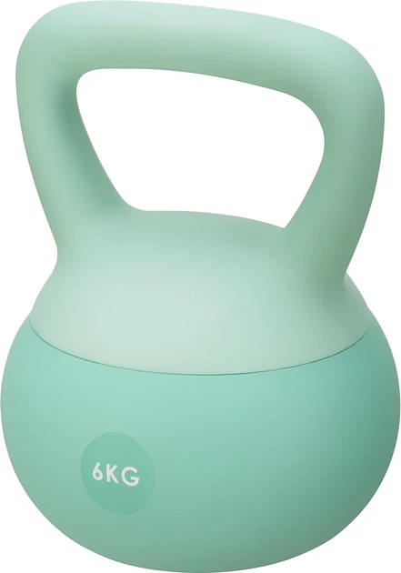 Гиря Gymtek FlexLift G-42650 м'яка 6 кг Бірюзова (5905884426500) - Фото 2 Гиря Gymtek FlexLift G-42650 м'яка 6 кг Бірюзова (5905884426500) - зображення 2