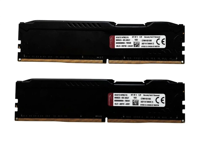Оперативная память Kingston HyperX Fury DDR4 16GB (2x8GB) 2133MHz CL14 (HX421C14FBK2/16) - изображение 2