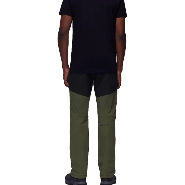 Брюки Mammut Zinal Hybrid Pants M 54 short Dark Marsh-Black - изображение 4
