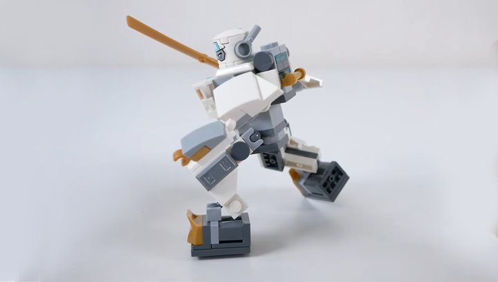 Конструктор Lego Фигурка Zane-Mech Paper Bag Ninjago L0002212 - изображение 4