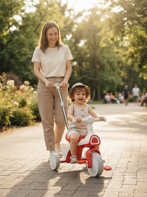Велосипед трёхколёсный Best Trike TL-59004 колёса EVA, озвучивание и подсветка, родительская ручка, для детей от 1 года - Фото 2 Велосипед трёхколёсный Best Trike TL-59004 колёса EVA, озвучивание и подсветка, родительская ручка, для детей от 1 года - изображение 2