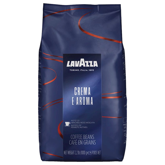 Кава в зернах Lavazza Сrema e Aroma Espresso 1 кг - Фото 1 Кава в зернах Lavazza Сrema e Aroma Espresso 1 кг - зображення 1