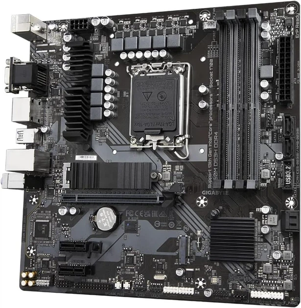 Материнская плата Gigabyte B760M DS3H DDR4 (102216314) - изображение 4