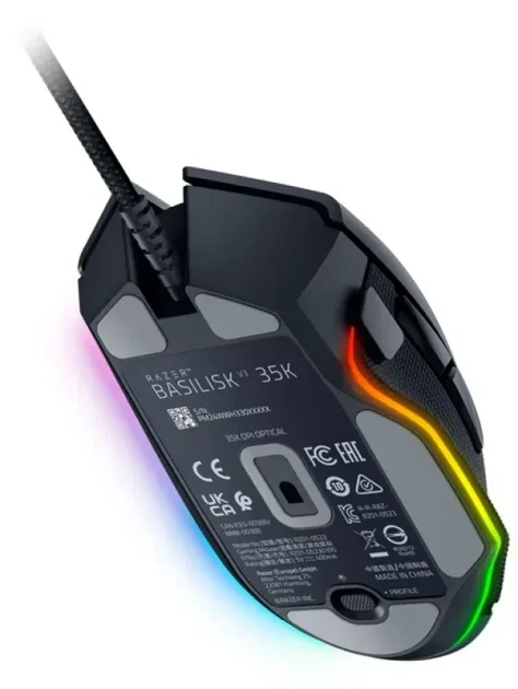 Мышка Razer Basilisk V3 35K USB (m456691) - изображение 5