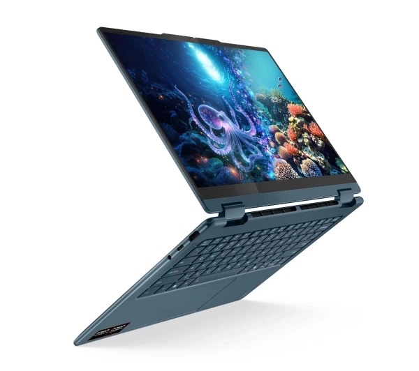Ноутбук Ноутбук 2в1 Lenovo Yoga 7 2-в-1 14AKP10 OLED 14" Ryzen AI 7 350 16ГБ ОПЕРАТИВНОЇ ПАМ'ЯТІ 512ГБ Диск SSD Win11 Зелений Функції AI - Фото 3 Ноутбук Ноутбук 2в1 Lenovo Yoga 7 2-в-1 14AKP10 OLED 14" Ryzen AI 7 350 16ГБ ОПЕРАТИВНОЇ ПАМ'ЯТІ 512ГБ Диск SSD Win11 Зелений Функції AI - изображение 3