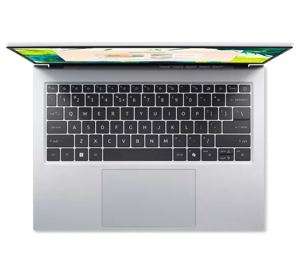 Ноутбук Ноутбук Acer Aspire Go 14 AG14-72P 14" Core 5 120U 16GB ОПЕРАТИВНОЇ ПАМ'ЯТІ 512GB Диск SSD Win11 Срібний Функції ШІ - изображение 4