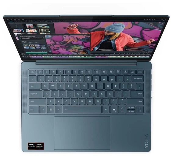 Ноутбук Ноутбук Lenovo Yoga Slim 7 14AKP10 OLED 14" Ryzen AI 7 350 16GB ОПЕРАТИВНА ПАМ'ЯТЬ 512GB Диск SSD Win11 Зелений Функції AI - Фото 7 Ноутбук Ноутбук Lenovo Yoga Slim 7 14AKP10 OLED 14" Ryzen AI 7 350 16GB ОПЕРАТИВНА ПАМ'ЯТЬ 512GB Диск SSD Win11 Зелений Функції AI - изображение 7
