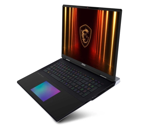 Ноутбук Ноутбук ігровий MSI Titan 18 HX AI A2XWIG-220PL 18" 120Гц Ultra 9 285HX 64ГБ ОПЕРАТИВНОЇ ПАМ'ЯТІ 6ТБ Диск SSD RTX5080 DLSS4 Win11 Pro Чорний+Комплект АКЦ AI - изображение 6