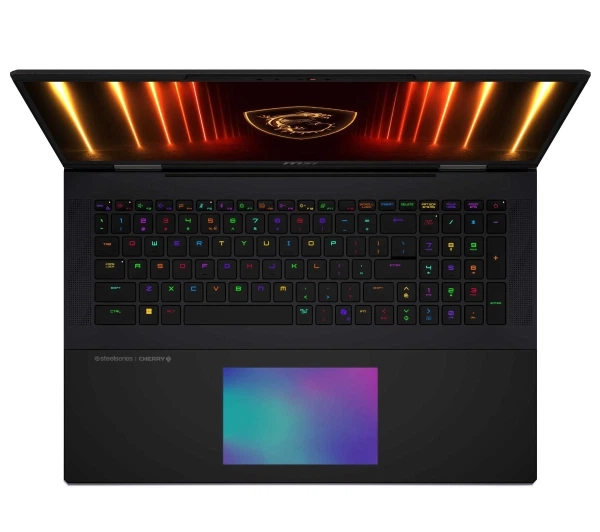 Ноутбук Ноутбук ігровий MSI Titan 18 HX AI A2XWIG-220PL 18" 120Гц Ultra 9 285HX 64ГБ ОПЕРАТИВНОЇ ПАМ'ЯТІ 6ТБ Диск SSD RTX5080 DLSS4 Win11 Pro Чорний+Комплект АКЦ AI - изображение 14