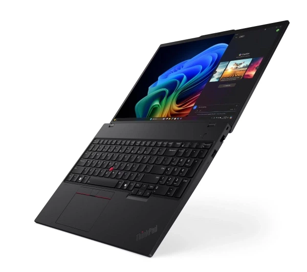 Ноутбук Ноутбук бізнесовий Lenovo ThinkPad T16 Gen 4 16" Ryzen AI 5 Pro 340 32GB ОПЕРАТИВНА ПАМ'ЯТЬ 512GB Диск SSD Win11 Pro Чорний Функції AI - Фото 3 Ноутбук Ноутбук бізнесовий Lenovo ThinkPad T16 Gen 4 16" Ryzen AI 5 Pro 340 32GB ОПЕРАТИВНА ПАМ'ЯТЬ 512GB Диск SSD Win11 Pro Чорний Функції AI - зображення 3
