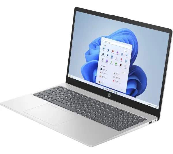 Ноутбук Ноутбук HP 15-fc0217nw 15,6" AMD Ryzen 7 5825U 16ГБ ОПЕРАТИВНОЇ ПАМ'ЯТІ 512ГБ Диск SSD Win11 Срібний - изображение 5