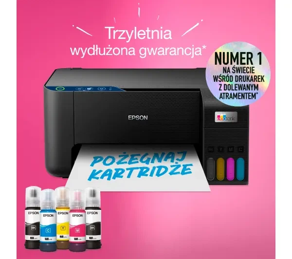 Багатофункціональний пристрій Epson EcoTank L3231 Чорний - зображення 6