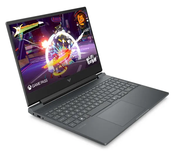 Ноутбук ігровий HP Victus 15-fa2036nw 15,6" 144Гц i7-13620H 16ГБ оперативної пам'яті 1ТБ Диск SSD RTX5060 DLSS4 Win11 Чорно-сріблястий - изображение 2
