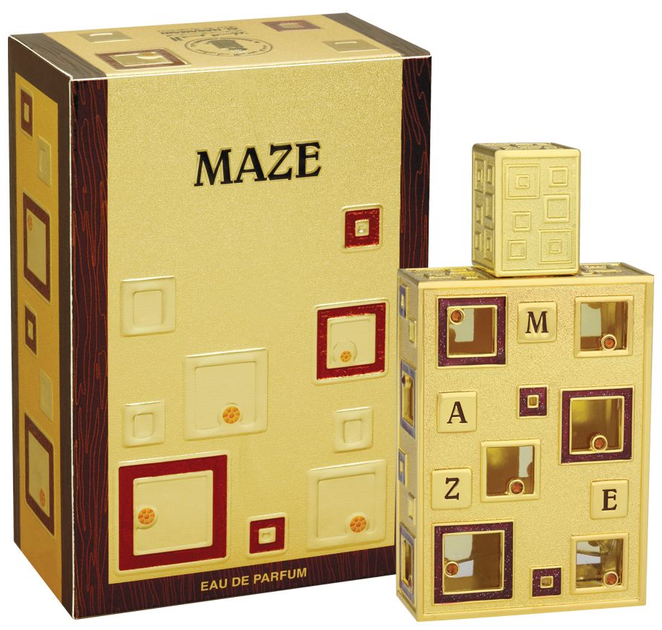Woda perfumowana unisex Al Haramain Maze 50 ml (6291100138593) - Zdjęcie 2 Woda perfumowana unisex Al Haramain Maze 50 ml (6291100138593) - obraz 2