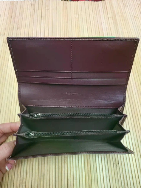 Кошелек женский из эко кожи BALISA темно-бордовый 8601-138 - изображение 5