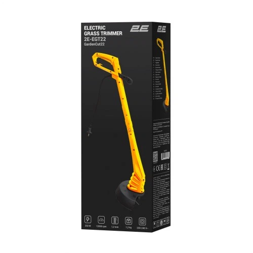Триммер садовый 2E GardenCut 22, 250W, 22см, 1.2кг (2E-EGT22) 2E 2E-EGT22 1060876 - изображение 14