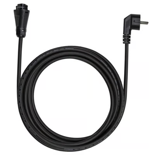 Соединительный кабель Growatt NEO AC 5 м 1.5 мм BC05A Schuko для микроинверторов 1600-2500M-X2 Black (NEO X2 WF Cable) - изображение 2