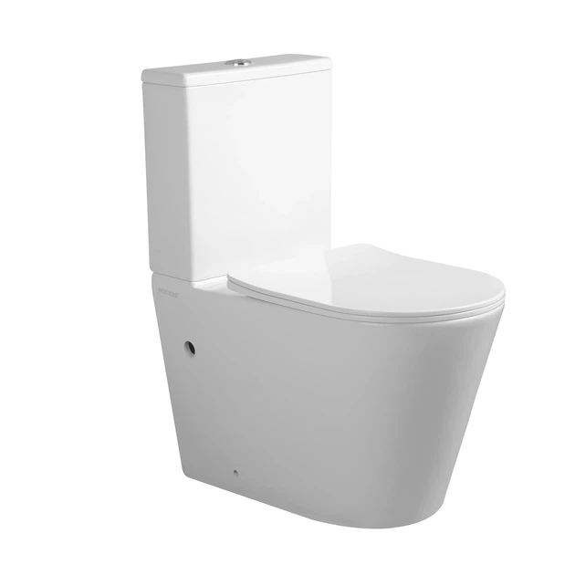 Чаша унитаза-компакта без сиденья MIXXUS BEVEL-0404-T3 BOWL 400x360x660 система смыва TORNADO 3.0 (MI8351) - изображение 2