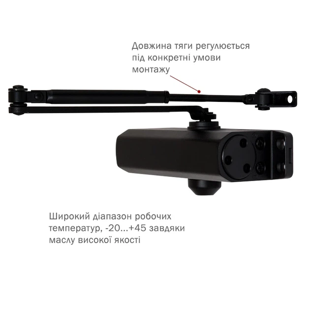 Доводчик RYOBI *9900 9903 BLACK - изображение 2