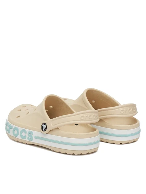 Жіночі крокси Crocs Bayaband Clog Бежеві 37-38 (M5/W7) 23см - Фото 3 Жіночі крокси Crocs Bayaband Clog Бежеві 37-38 (M5/W7) 23см - зображення 3
