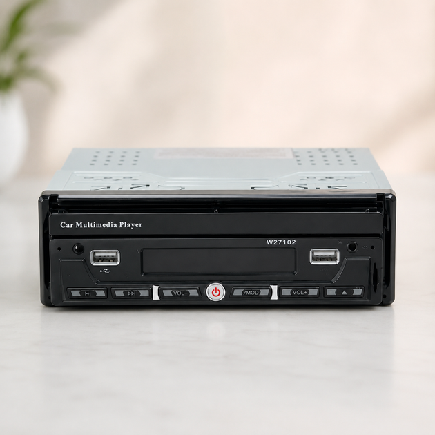 Автомагнітола SWM 7102 7 дюймів Bluetooth MP5 сенсорний екран 800x480 USB AUX microSD FM AM Windows CE потужність 4x60 Вт пульт у комплекті - изображение 3