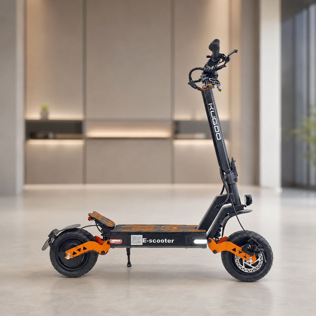 Электросамокат Kugoo Kirin G2 PRO 21 Ач, 1500 Вт / Электросамокат Kugoo 1500 Вт - Фото 4 Электросамокат Kugoo Kirin G2 PRO 21 Ач, 1500 Вт / Электросамокат Kugoo 1500 Вт - изображение 4