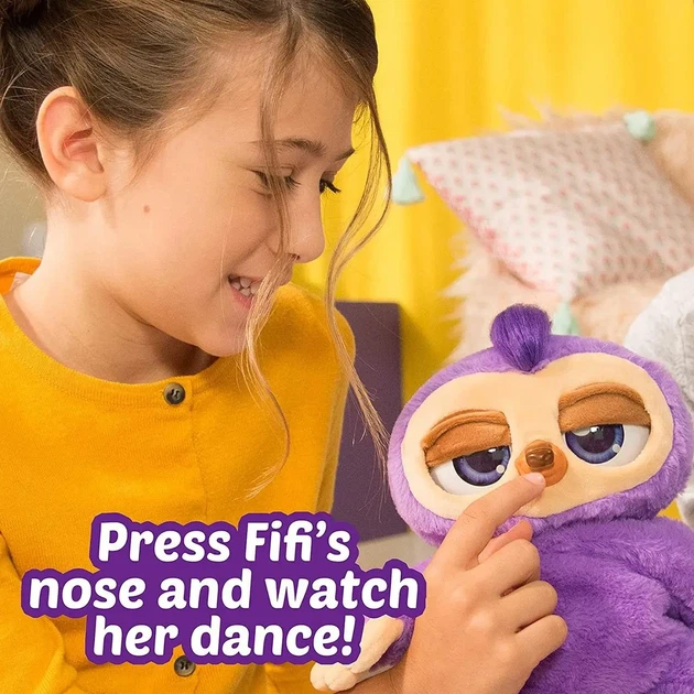 Интерактивная игрушка Zuru Pets Alive Fifi the Flossing Sloth Ленивец-танцовщик - Фото 7 Интерактивная игрушка Zuru Pets Alive Fifi the Flossing Sloth Ленивец-танцовщик - изображение 7