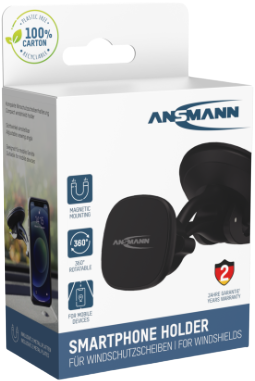Магнітний тримач Ansmann Black (1700-0160) - зображення 2