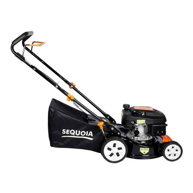 Газонокосилка бензиновая SEQUOIA SPLM4000 2000 Вт 40 см стальной корпус оранжевый - изображение 6