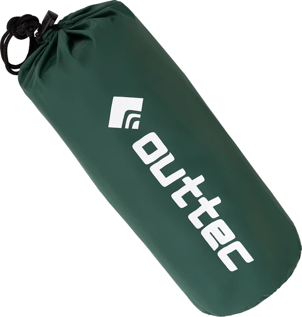 Надувний матрац треккінговий Outtec O-42635 238 x 70 x 5 см Зелений (5905884426357) - зображення 9