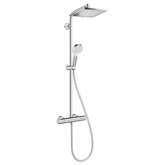 Hansgrohe Crometta E240 Душова система з термостатом, хром (27271000) - зображення 2