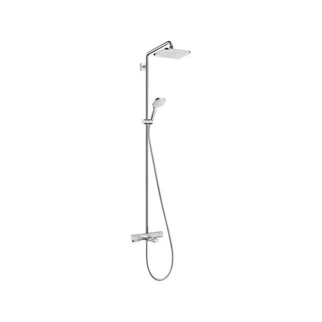 Душевая система Hansgrohe E Showerpipe 280 1jet для ванны, хром (27687000) - изображение 2