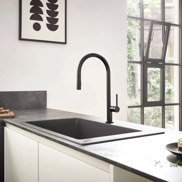 Hansgrohe S51 S510-F660 Кухонная мойка, stonegrey (43313290) - изображение 5