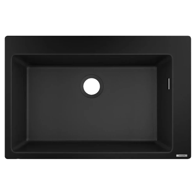 Hansgrohe S 51 Кухонная мойка, Graphite Black (43313170) - Фото 11 Hansgrohe S 51 Кухонная мойка, Graphite Black (43313170) - изображение 11