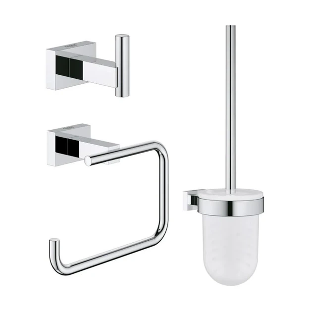 Набір аксесуарів 3 в 1 Grohe Essentials Cube New (40757001) - зображення 7