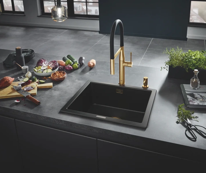 Grohe K700U Мойка кухонная, графит (31654AP0) - изображение 4