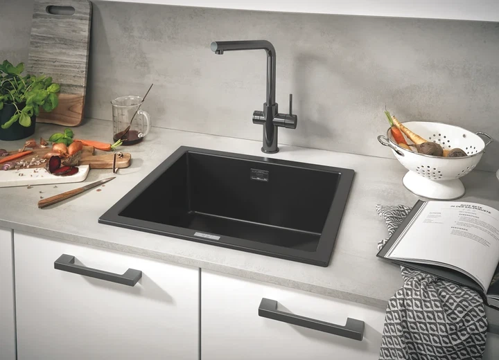 Grohe K700U Мойка кухонная, графит (31654AP0) - изображение 10