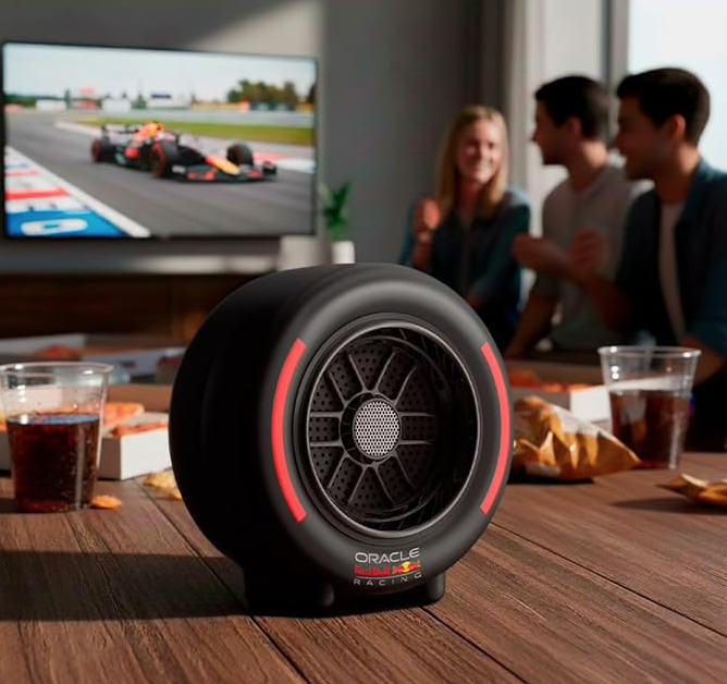 Портативная акустика Red Bull RB-SK310 Bluetooth16W WLS Speaker Tyres - изображение 3
