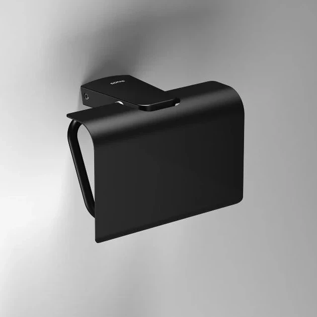 Тримач туалетного паперу Sonia S6 Black (166473) - изображение 4