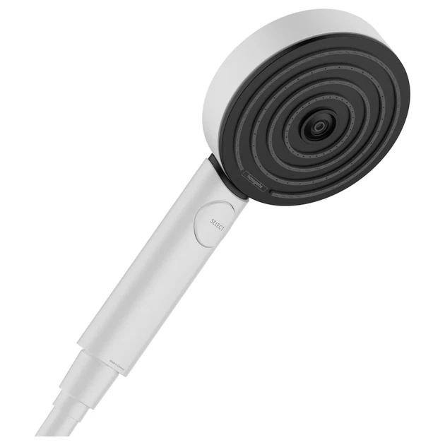 Ручний душ Hansgrohe Pulsify Select Relaxation 105 3jet EcoSmart, білий матовий (24111700) - Фото 1 Ручний душ Hansgrohe Pulsify Select Relaxation 105 3jet EcoSmart, білий матовий (24111700) - изображение 1