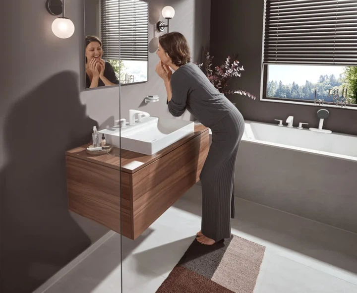 Ручний душ Hansgrohe Pulsify 105 1jet Green/EcoSmart, білий матовий (24121700) - изображение 3