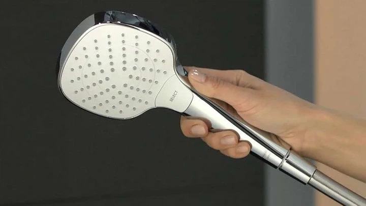 Ручний душ Hansgrohe Croma Select E 110 Vario, білий / хром (26812400) - изображение 4
