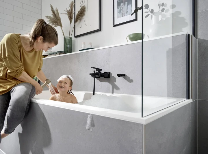 Ручний душ дитячий Hansgrohe Jocolino 2Jet lion, бежевий (28760210) - зображення 3